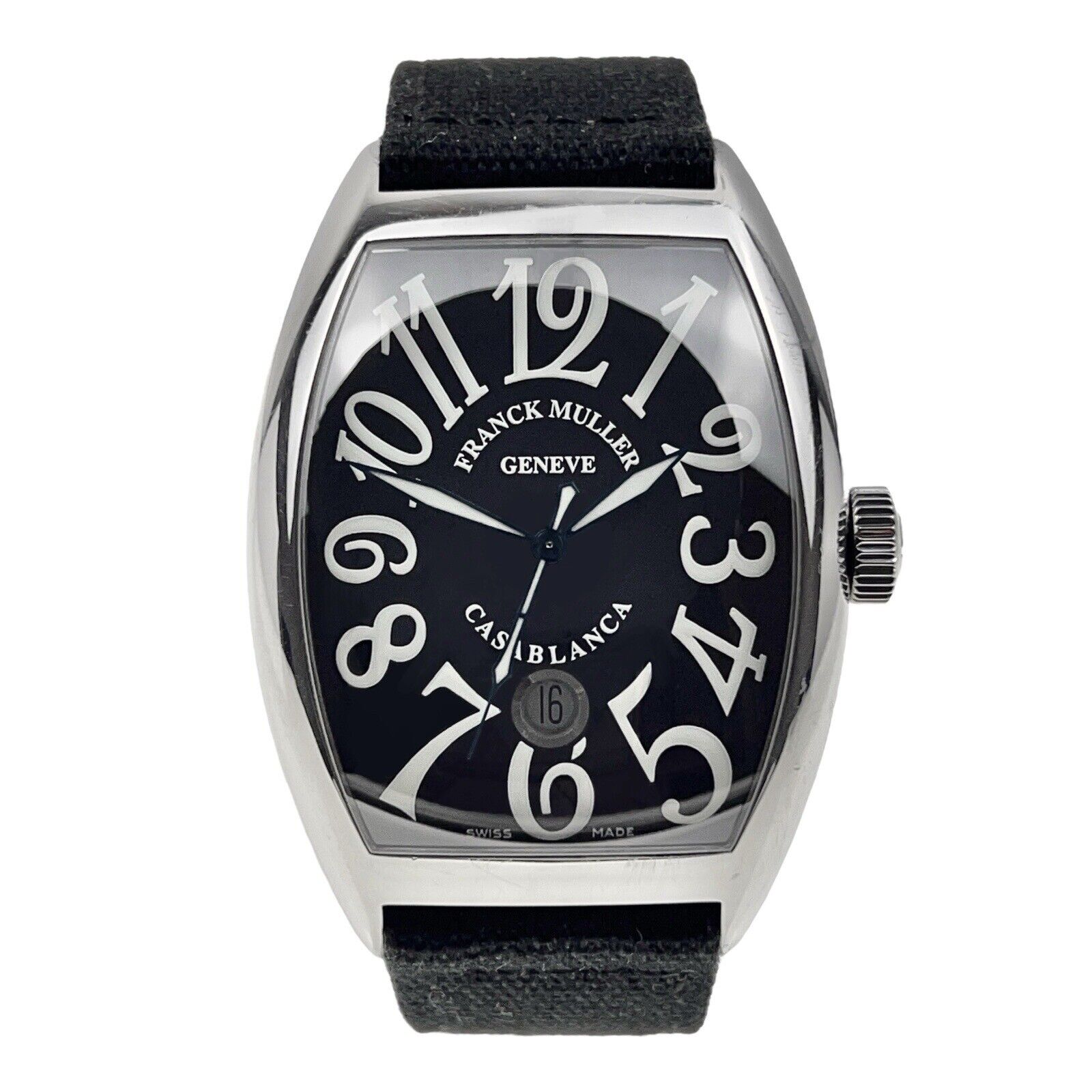 Franck Muller Stainless Steel Black 39mm Automatic Men’s Watch 8880CDT