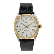 Rolex Oyster Perpetual 34mm Steel Oyster Watch Ref-1002 White Dial Automatic