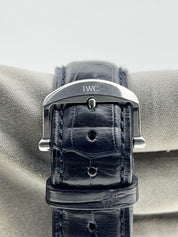 2013 IWC Portofino 45mm Blue Dial Manual Winding Watch IW51010 -  Box And Papers