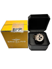 Breitling Navitimer Stainless Steel White Dial 42mm Automatic Mens Watch A23322