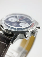NEW Breitling Top Time Chronograph Shelby Cobra Stainless Blue 41mm Automatic