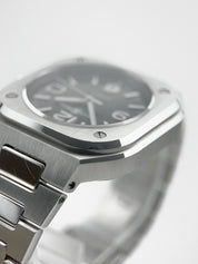 Bell＆Ross Black Steel BR05 Date black Dial Automatic Men's Watch 40mm B&P