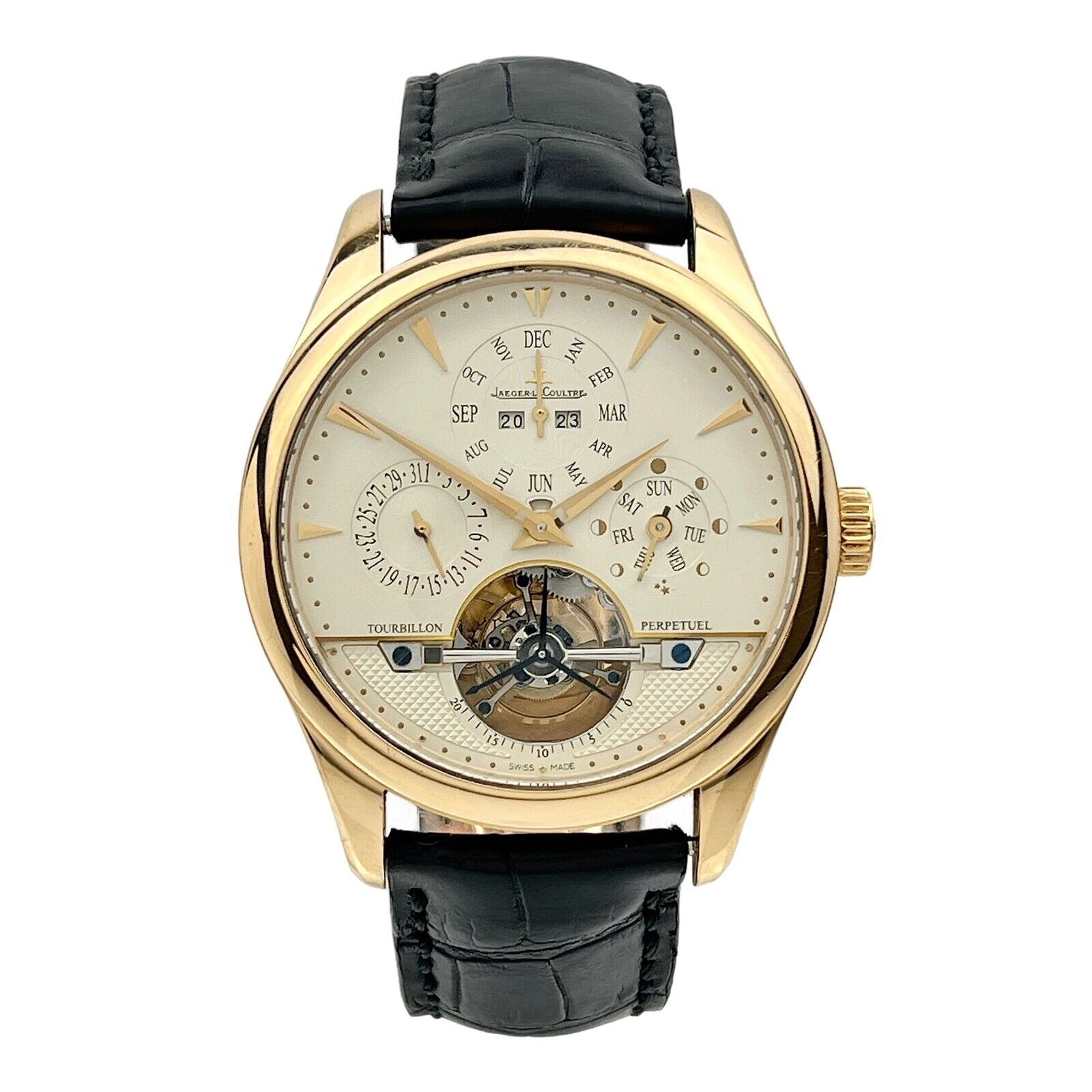 Jaeger Lecoultre Master Grand Tradition Tourbillon Perpetual 18K