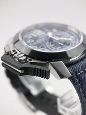 Graham Chronofighter Stainless Steel Blue 49mm Automatic Men’s Watch GR2FFDF 01