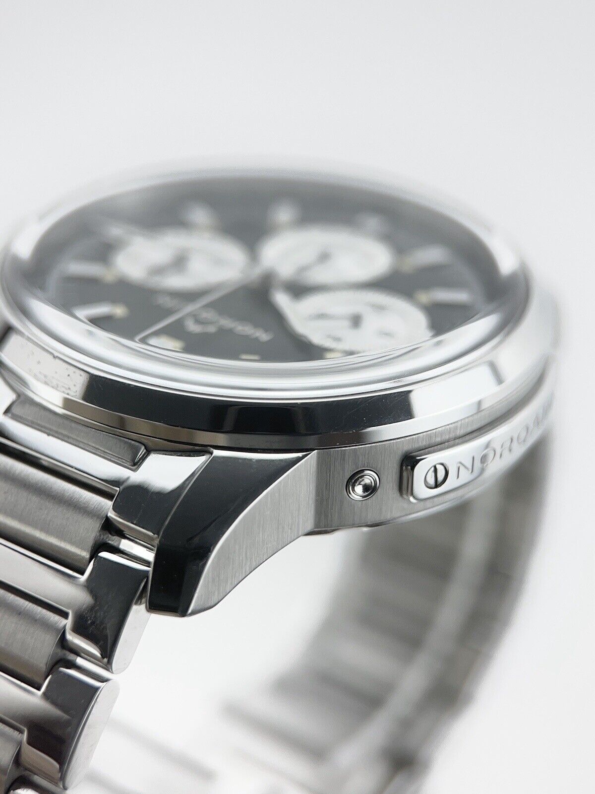 Morgan Freedom 60 Stainless Steel Black 43mm Automatic Men’s Watch - Box/Papers