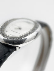 Cartier Baignoire Factory Diamonds Ref 1961 Quartz Movement 18k White Gold