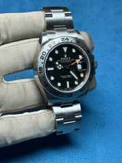 Rolex Explorer II Black 216570 Stainless Steel GMT Date 42mm Men’s Watch
