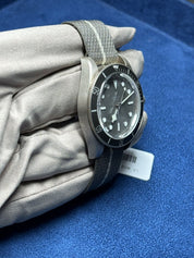 Tudor Black Bay Fifty-Eight Grey Dial Men's .925 Silver Watch Ref 79010SG B&P