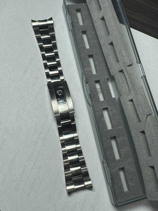 Rolex 72220 Steel OYSTER Bracelet for Skydweller W/ Case - FULL LINKS