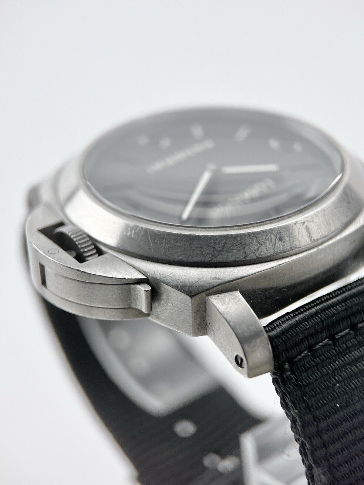 Panerai Luminor Base Manual Wind 44mm Titanium Watch PAM00176 - Box And Papers