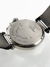 Cartier Pasha 42mm 18k White Gold Automatic Silver Dial 2727 Watch