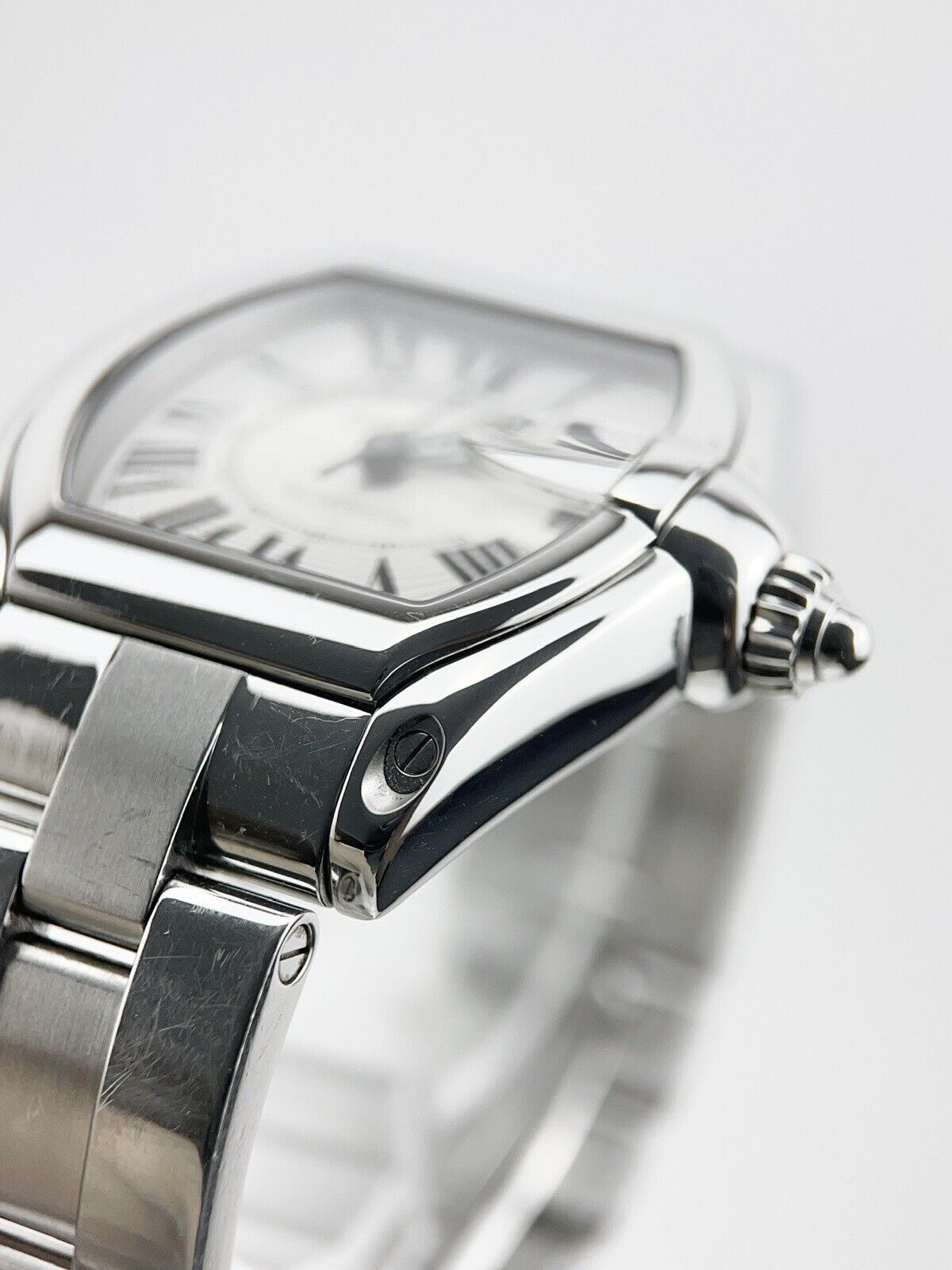 Men's Cartier Roadster Large 39mm Automatic Silver Dial W62025V3